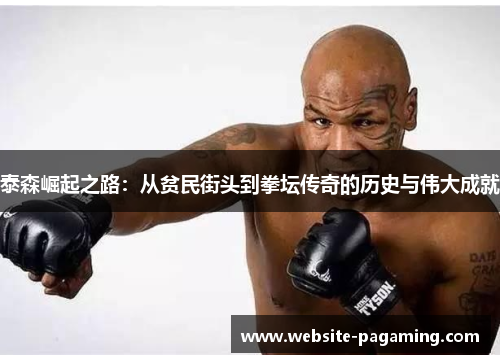 泰森崛起之路:从贫民街头到拳坛传奇的历史与伟大成就 泰森崛起之路:从贫民街头到拳坛传奇的历史与伟大成就
