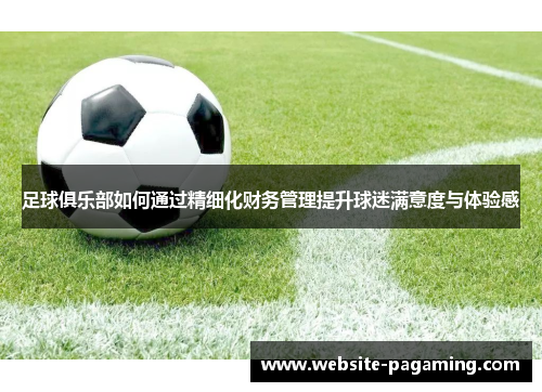 足球俱乐部如何通过精细化财务管理提升球迷满意度与体验感