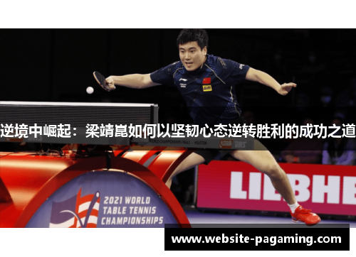 逆境中崛起：梁靖崑如何以坚韧心态逆转胜利的成功之道